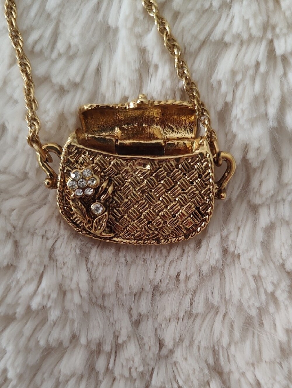 NWT Vintage 1928 Coin Purse Necklace - Picture 5 of 7